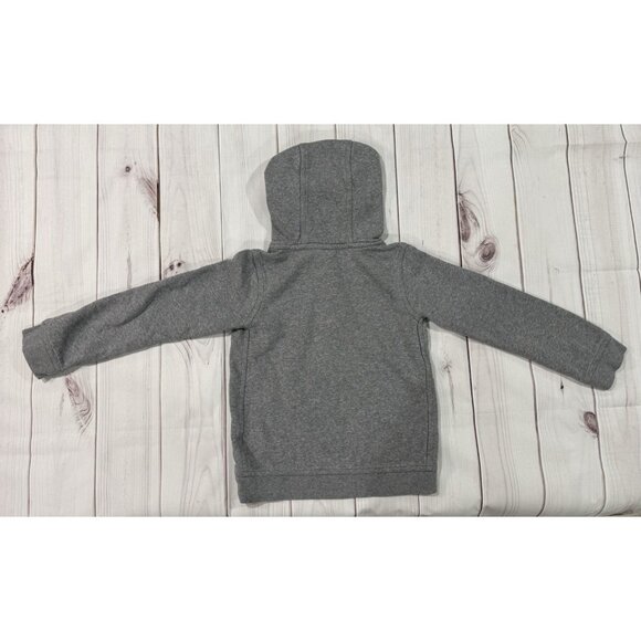 NIKE KIDS Unisex Hoodie Grey Size Small Comfy Soft Pullover - Picture 10 of 11